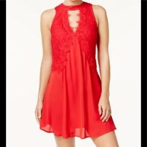 Disney Princess Snow White Red Lace Choker Dress